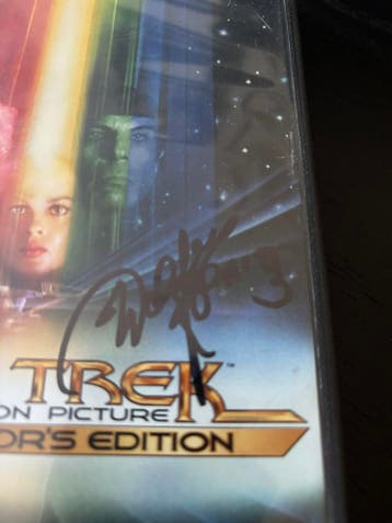 DVD Star Trek - 2 x gesigneerd (Koenig + Nichols), Ophalen of Verzenden, Nieuw, Film, Overige typen