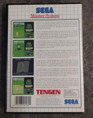 PGA Tour Golf zonder boekje (Sega tweedehands game), Ophalen of Verzenden, Zo goed als nieuw