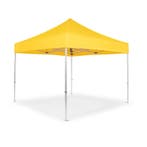 Partytent Easy Up 3 x 3 meter ALU frame in Geel (3x3 meter), Verzenden, Nieuw, 2 meter of meer, Partytent
