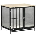 TRUUSK Hondenhuis Met Tafelblad - Hondenkooi Met Kussen - Ui, Verzenden, Nieuw