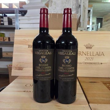 2019 Tenuta Regaleali, Rosso del Conte - Sicilië DOC - 2, Nieuw