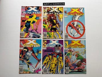 X-Factor #11, #13, #15, #17, #19, #20 - 5 with rare Mark, Nieuw