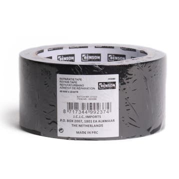 Benson Reparatietape - 48 mm x 10 m - Zwart - Lucht- en w..., Ophalen of Verzenden, Nieuw