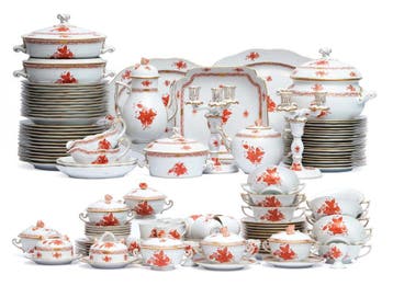 Herend-diner- en theeservies decor Apponyi Chinese Bouquet, Ophalen