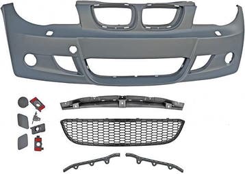Voorbumper BMW 1 Serie M-look E81/E82/E87/E88 (04-11), Ophalen of Verzenden, Nieuw