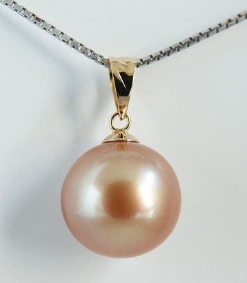Zonder minimumprijs - Hanger - 18 kt. Geel goud - Rond,