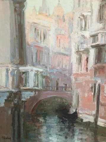 Marcel Peltier (1924-1998) - Venise, Rio San Marco