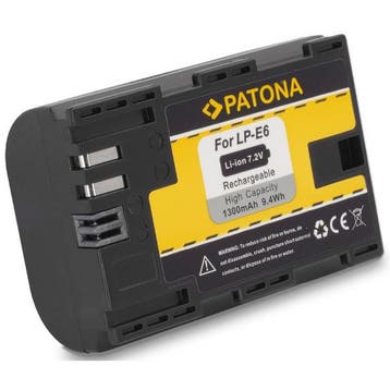 Canon LP-E6 accu met infochip (Patona), Verzenden, Nieuw