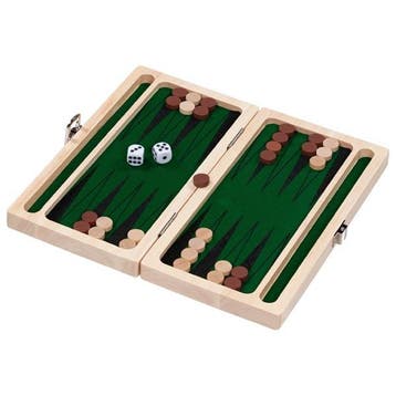 Goki houten backgammon spel voor ki van €28,99 voor €14,49, Ophalen of Verzenden, Nieuw