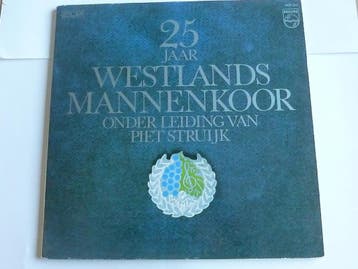 25 Jaar Westlands Mannenkoor / Piet Struijk (2 LP), Cd's en Dvd's, Ophalen of Verzenden, Zo goed als nieuw