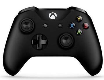 Microsoft Xbox One S Controller Zwart (Xbox One Accessoires), Ophalen of Verzenden, Zo goed als nieuw
