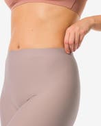 HEMA Medium corrigerende biker hoge taille beige, Verzenden, Beige