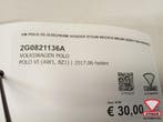 VW Polo 2G Zijscherm Houder steun Rechts Nieuw 2G0821136A Or, Ophalen, Nieuw, Rechts, Volkswagen