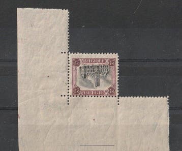 België 1920 - Vervalsing - omgekeerde Dendermonde -, Postzegels en Munten, Postzegels | Europa | België, Gestempeld