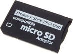 Micro SD naar Memory Stick PRO Duo Kaart Adapter, Verzenden, Zo goed als nieuw