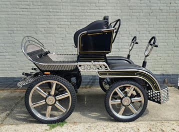 Pony marathonwagen koets rijtuig zeer mooie occasion, Zo goed als nieuw, Marathonwagen, Pony