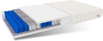 Opgerold Matras 120x200 | Caravan | OP=OP, Eenpersoons, Nieuw, Ophalen of Verzenden, 200 cm