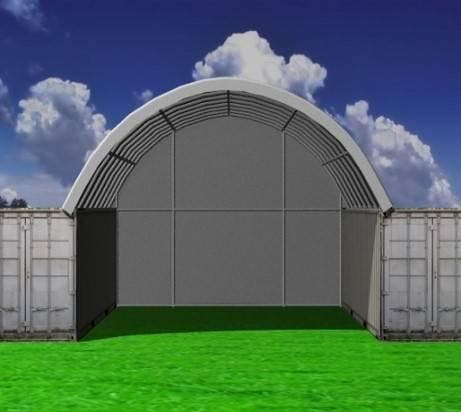 Veiling: Container Overkapping C2040H 6x12x2m, Auto-onderdelen, Accu's en Toebehoren, Gebruikt, Ophalen