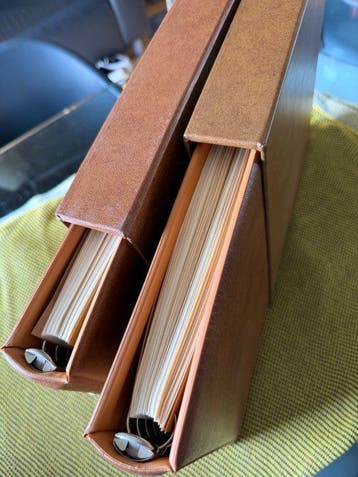 Nederlandse Antillen 1948/1996 - Lindner albums met, Gestempeld