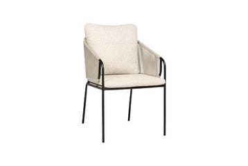 Suns Revello dining stoel MRG frame, camel sand rope, Nieuw