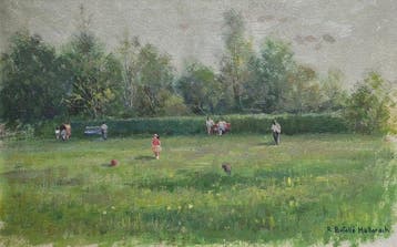 Rafael Batallé Mallarach (1953) - La familia en el prado