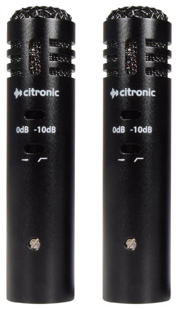 Citronic ECM20 Condensator Microfoon Stereo Paar, Muziek en Instrumenten, Microfoons, Verzenden, Nieuw, Overige typen