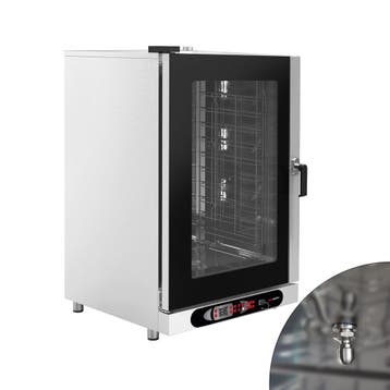 GGM Gastro | Elektrisch-Combisteamer - Digitaal - 10x GN 1/1, Witgoed en Apparatuur, Verzenden, Nieuw, Inbouw