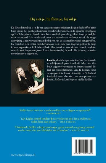 Stalker / Joona Linna / 5 9789023496809 Lars Kepler, Verzenden, Gelezen, Lars Kepler