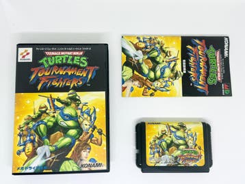 Sega Megadrive - Teenage Mutant Ninja Turtles - Tournament F, Spelcomputers en Games, Games | Sega, Verzenden, Gebruikt