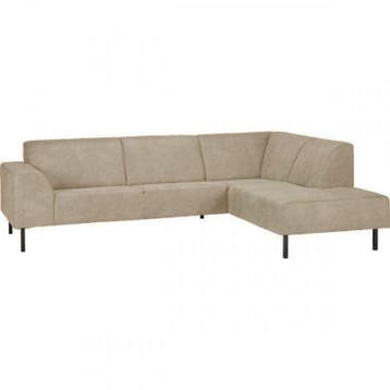 Hoekbank Maastricht - hoekbanken - Creme, Huis en Inrichting, Nieuw, 150 cm of meer, Stof, 250 tot 300 cm