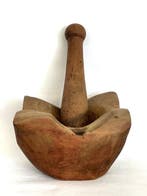 Vijzel en stamper - Hout