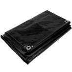 3,5x7 Afdekzeil PVC 650gr - Gitzwart 9005 - zeilringen ieder, Ophalen of Verzenden, Nieuw, Zeil