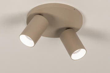 Rietveld Spots - Taupe - Metaal, Aluminium, Verzenden, Nieuw