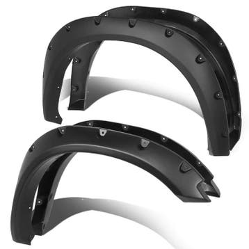 ABS Scherm Verbreders Flat Black Dodge Ram, Auto-onderdelen, Ophalen of Verzenden, Nieuw, Dodge, Spatbord