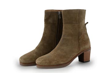 Shabbies Amsterdam Enkellaarzen in maat 40 Beige, Shabbies Amsterdam, Verzenden, Beige, Lage of Enkellaarzen