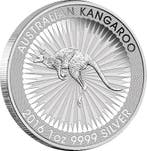 Kangaroo 1 oz 2016 (slechts 17.5% boven spot), Verzenden, Losse munt, Zilver