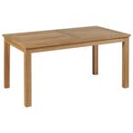vidaXL Salontafel 90x50x45 cm teakhout, 50 tot 100 cm, Verzenden, Teakhout, Nieuw