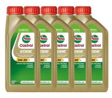 Motorolie Castrol Edge Titanium 5W30 LL 5 x 1L, Verzenden, Nieuw
