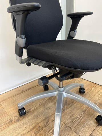 10x Refurbished Rh Logic 400 Met Nieuwe Stof!, Verzenden, Zwart, Zo goed als nieuw, Bureaustoel