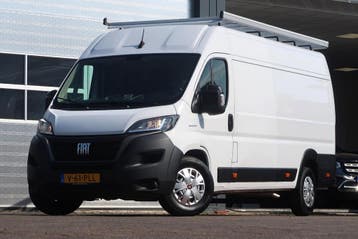 Fiat Ducato 35 2.2 MultiJet L4H2, Stof, Gebruikt, Euro 6, Wit