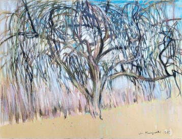 Adam Marczyski (1908-1985) - Composizione con Alberi