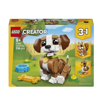 LEGO Creator 3in1 - Speelse Puppy - Dierenset - 31382, Verzenden, Nieuw