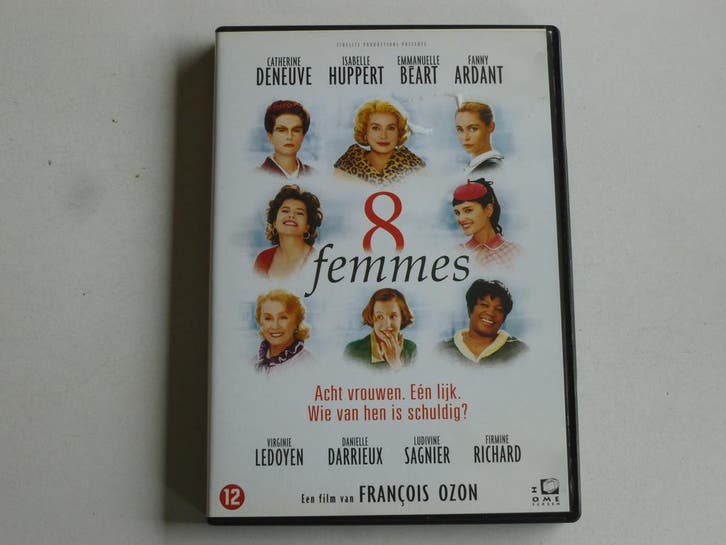 8 Femmes - Francois Ozon (DVD), Cd's en Dvd's, Dvd's | Filmhuis, Zo goed als nieuw, Ophalen of Verzenden