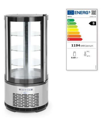 Horeca Gebaksvitrine rond 100 l Arktic, Verzenden, Nieuw in verpakking