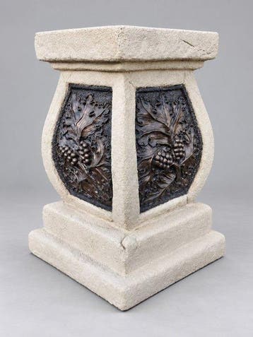 Beeld, zuil of pilaar - 51 cm - polyresin