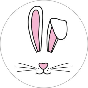 30x Sticker Oren pasen - paashaas - sluitsticker - konijn, Ophalen of Verzenden, Nieuw, Meerdere stickers