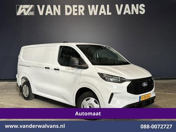 Ford Transit Custom | 2.0 TDCI 136pk Automaat L1H1 Euro6, Auto's, Automaat, Gebruikt, Euro 6, Wit