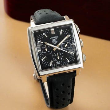 TAG Heuer - Monaco Black Dial Chrono - CW2111 (sg.589d) -