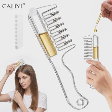 Essentiële Olie Applicator Kam: Stimuleer Haargroei & Hoofdh, Verzenden, Nieuw