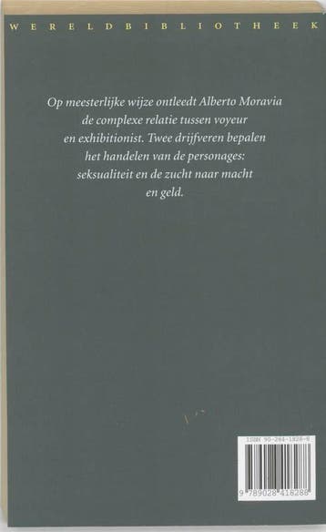 De voyeur 9789028418288 Alberto Moravia, Verzenden, Gelezen, Alberto Moravia